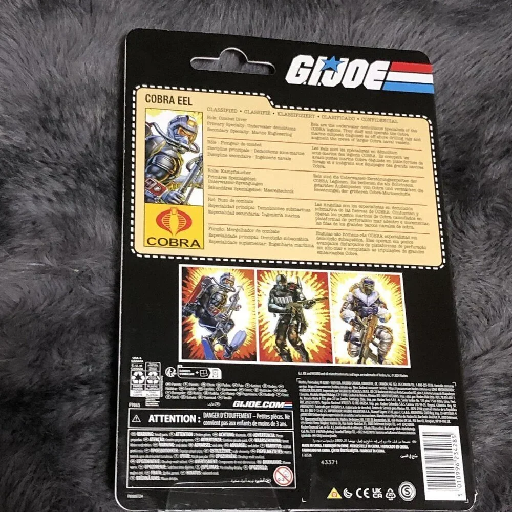 2024 GI Joe Cobra Eel Action Figure F9865 Hasbro 6